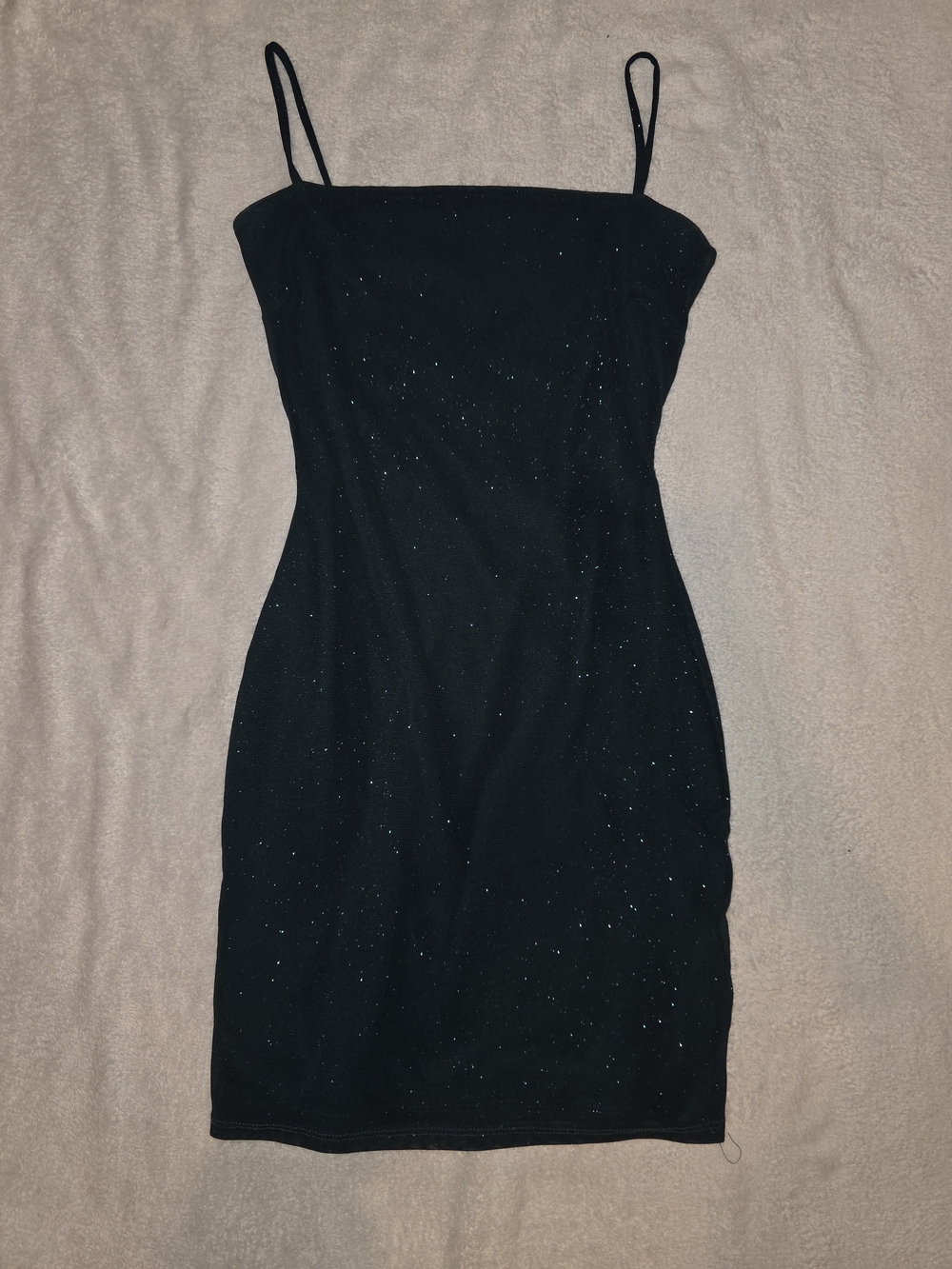 Windsor Emerald Green Sparkle Slip Mini Dress